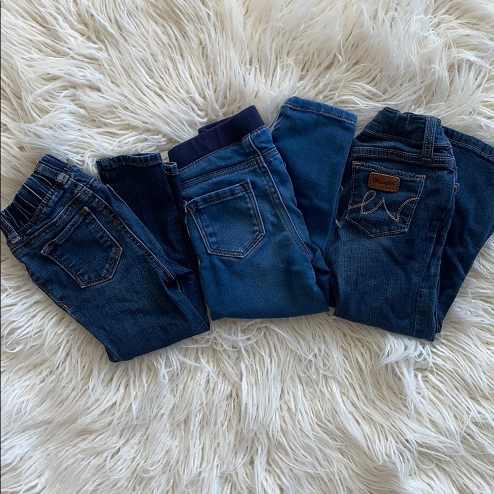 Toddler girls jeans bundle
